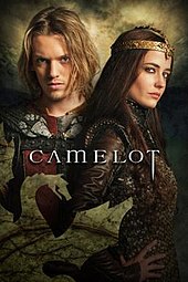 Promotional poster, showing Jamie Campbell Bower as Arthur and Eva Green as Morgan