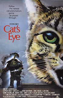 <i>Cats Eye</i> (1985 film) 1985 American anthology horror film directed by Lewis Teague