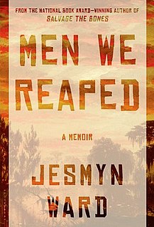 <i>Men We Reaped</i> 2013 memoir by Jesmyn Ward