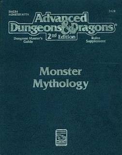 <i>Monster Mythology</i> book by Carl Sargent