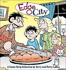 The cover from the Edge City collection, by Terry and Patty LaBan. Published by Andrews McMeel. EdgeCity.jpg