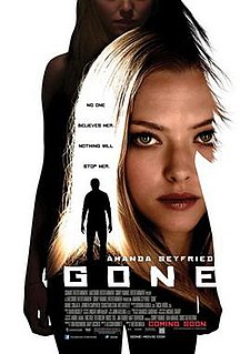 <i>Gone</i> (2012 film) 2012 thriller film directed by Heitor Dhalia