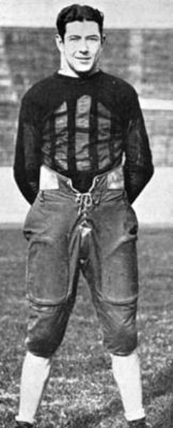 "Mack" Brown in football uniform