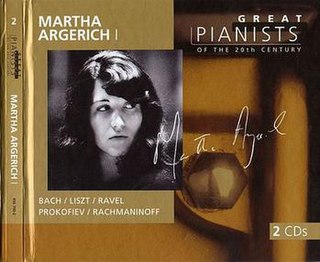 <i>Great Pianists of the 20th Century – Martha Argerich</i> 1999 compilation album