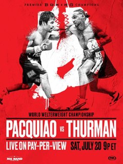 Manny Pacquiao vs. Keith Thurman 2019 boxing match