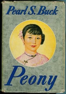 <i>Peony</i> (novel) 1948 novel by Pearl S. Buck