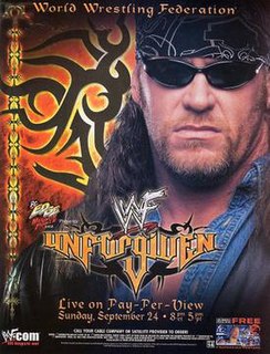 Unforgiven (2000) 2000 World Wrestling Federation pay-per-view event