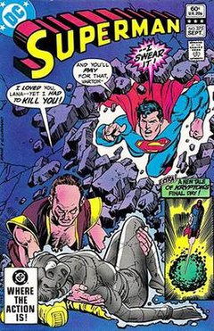Vartox from Superman vol. 1, #375, artist Gil Kane.