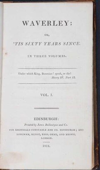 First Edinburgh edition
