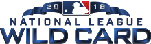 2018 National League Wild Card Game logo.svg