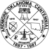 Ardmore, Oklahoma'nın resmi mührü