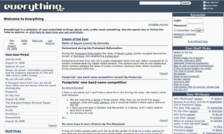 Everything2 Web-based community