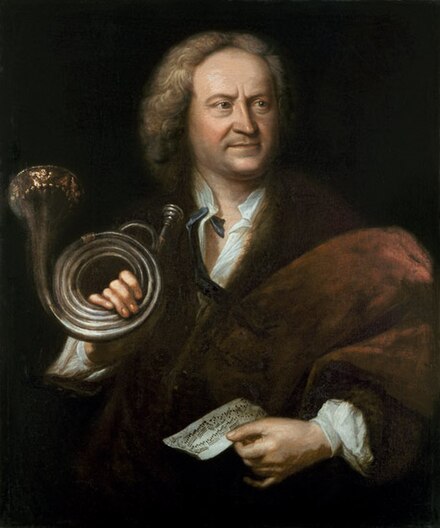 Gottfried Reiche, chief trumpeter for Johann Sebastian Bach in Leipzig
