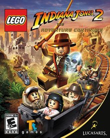 Lego Indiana Jones 2 sarguzasht o'yinni davom ettiradi Cover.jpg