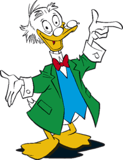 Ludwig Von Drake Fictional Disney character appearing in cartoons and comic books