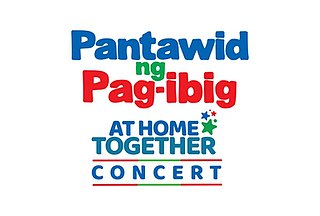 <i>Pantawid ng Pag-ibig: At Home Together Concert</i> 2020 Philippine benefit concert