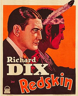 <i>Redskin</i> (film) 1929 film by Victor Schertzinger