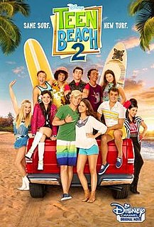 <i>Teen Beach 2</i> 2015 television film directed by Jeffrey Hornaday
