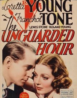 <i>The Unguarded Hour</i> 1936 film by Sam Wood