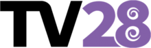 TV28 broadcasts on Freeview channel 28. WTV28 logo.png