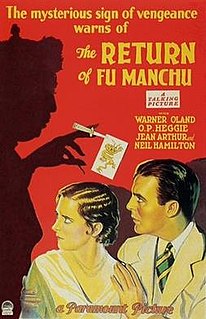 <i>The Return of Dr. Fu Manchu</i> 1930 film by Rowland V. Lee
