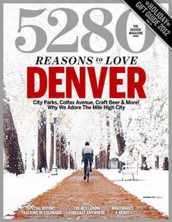 <i>5280</i> American monthly magazine