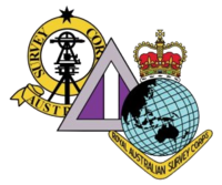 Aust Survey Corps tricolour badges.png