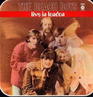 <i>Live in London</i> (The Beach Boys album) 1970 live album by US band The Beach Boys