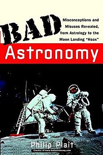 <i>Bad Astronomy</i> 2002 book by Phil Plait