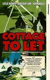 <i>Cottage to Let</i> 1941 film by Anthony Asquith