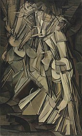 Marcel Duchamp, Nude Descending a Staircase, No. 2, 1912, Philadelphia Museum of Art Duchamp - Nude Descending a Staircase.jpg