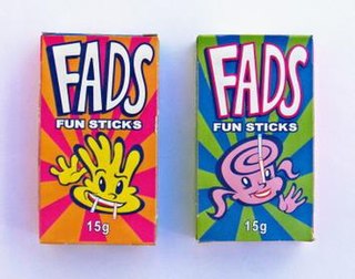 <span class="mw-page-title-main">FADS Fun Sticks</span> Brand of candy cigarette