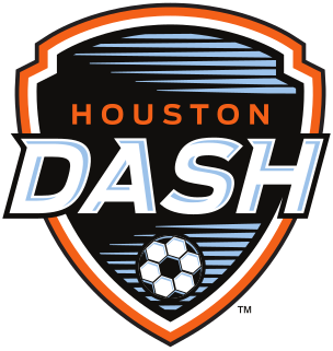 Houston Dash professional womens soccer team based in Houston, Texas