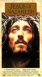 <i>Jesus of Nazareth</i> (TV series) 1977 British-Italian television drama