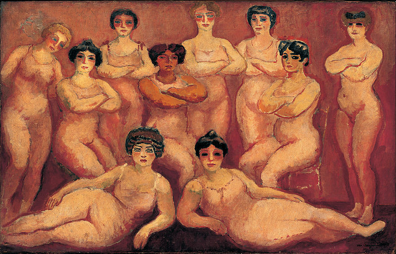 Agenda ! 800px-Kees_Van_Dongen%2C_1907-08%2C_Les_lutteuses_%28Lutteuses_du_Tabarin%29%2C_oil_on_canvas%2C_105.5_x_164_cm%2C_Nouveau_Mus%C3%A9e_National_de_Monaco