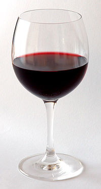 Red wine is popular in many European countries, notably France and Italy. Red Wine Glass.jpg