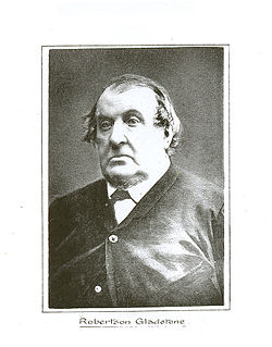 Robertson Gladstone British politician