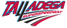 The Talladega Superspeedway logo used until 2024. Talladega Superspeedway logo.svg