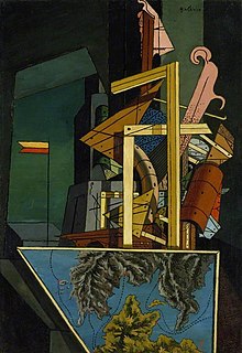 <i>The Melancholy of Departure</i> 1916 painting by Giorgio de Chirico