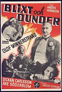 <i>Thunder and Lightning</i> (1938 film) 1938 film