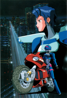 <i>Bubblegum Crisis</i> 1987 cyberpunk original video animation series