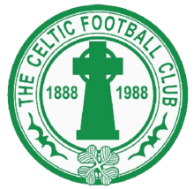 The special crest that was adopted in seasons 1987-88 & 1988-89 to celebrate the club's centenary Celticfc100.png