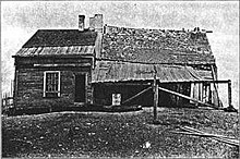 Thomas Field house, ca. 1690, on Fields Point, a vernacular stone-ender that is now demolished Fields Point in Providence Rhode Island.jpg