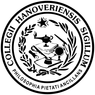 Hanover College Private, co-ed, liberal arts college, in Hanover, Indiana, US