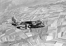 RAF Boston III from No. 88 Squadron RAF over Dieppe, 1942