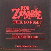 Rob Zombie shunday his qilaman Numb.jpg