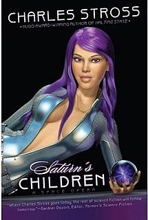 <i>Saturns Children</i> (novel) book by Charles Stross