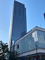 Shangri-La at the Fort at Bonifacio Global City where the official launch of the PFL was hosted. Shangri-La at the Fort, Manila.jpg