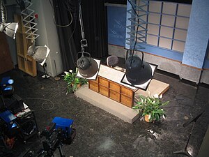 WMJF's former studio in the Media Center at the campus of Towson University. WMJFStudio1.jpg