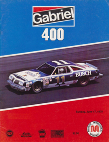 1979-es Gabriel 400 programborító